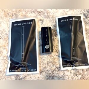 Marc Jacobs Black Highliner Crayon (x2) and Mini Lipstick Set Bundle